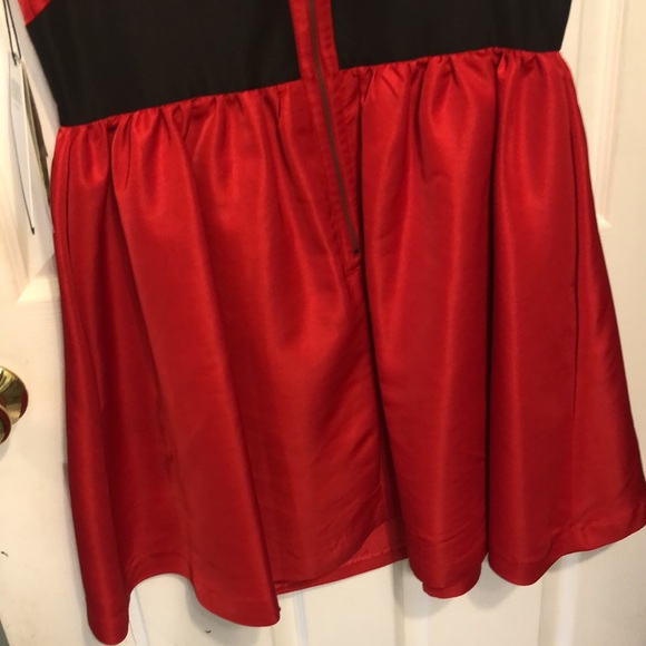 NWT Red and Black Prabap Gurung Dress Size 12 - Picture 5 of 8